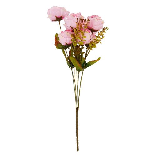 Buquê Botão Artificial 46cm em Plástico Bella Garden