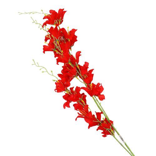 Haste Lírio Primavera Artificial 96cm em Plástico Bella Garden