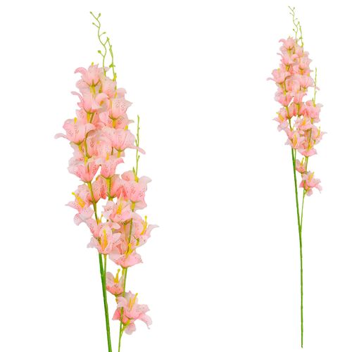 Haste Lírio Primavera Artificial 96cm em Plástico Bella Garden
