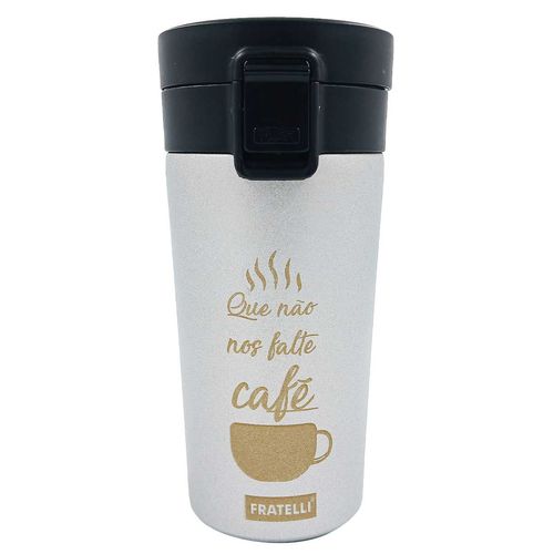 Copo Térmico Café 380ml em Aço Inox Fratelli