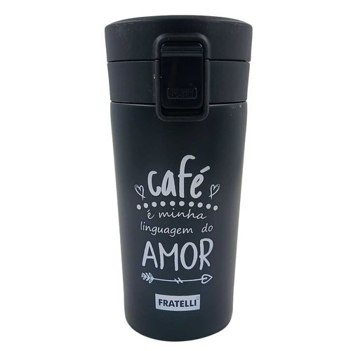 Copo Térmico Café 380ml em Aço Inox Fratelli