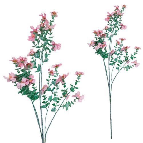 Haste de Folhas Artificial 82cm em Plástico Bella Garden