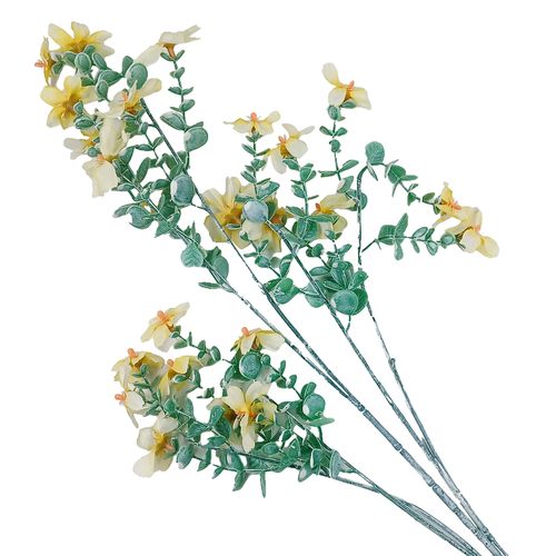 Haste de Folhas Artificial 82cm em Plástico Bella Garden