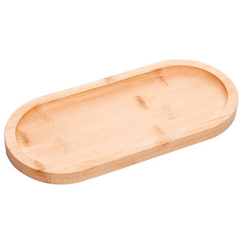 Bandeja Nature Decorativa 24x11cm em Bambu Lyor