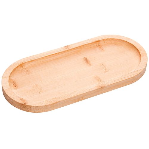 Bandeja Nature Decorativa 28x12cm em Bambu Lyor