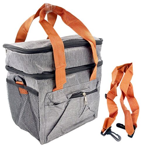 Bolsa Térmica C/ Alça 27,5x25cm em Poliéster Livon