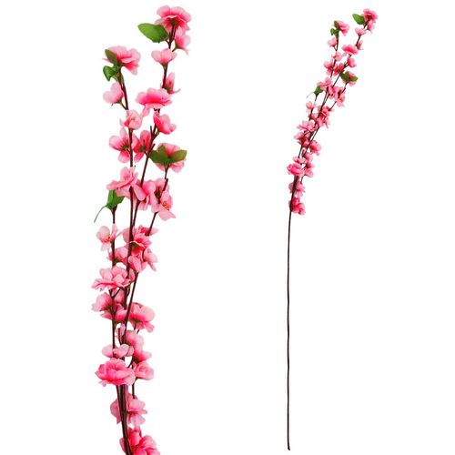 Haste de Pessegueiro Pink Artificial 120cm em Plástico Bella Garden