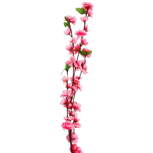 Haste de Pessegueiro Pink Artificial 120cm em Plástico Bella Garden