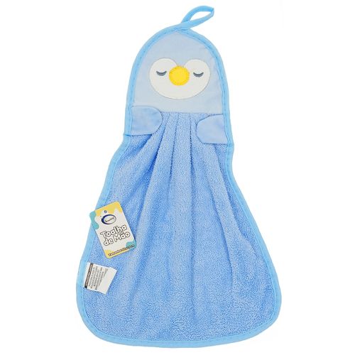 Toalha de Mão Infantil Bichinhos 40x25cm em Poliéster Interponte