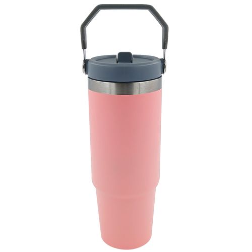 Copo Térmico C/ Canudo 900ml em Aço Inox Fratelli