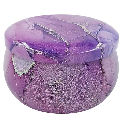 Vela Aromática Decorativa 7x5cm em Metal Livon