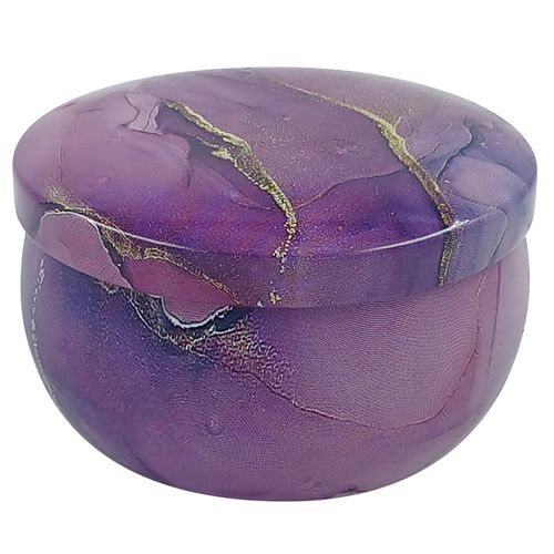 Vela Aromática Decorativa 6x4cm cm em Metal Livon