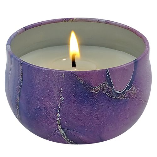 Vela Aromática Decorativa 6x4cm cm em Metal Livon