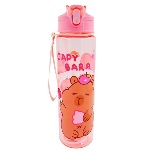 Garrafa Capivara C/ Alça 800ml em Plástico Interponte