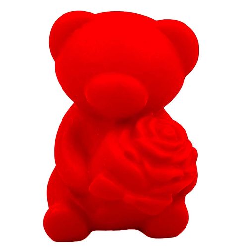Mini Luminária Urso Led 6cm em Plástico Interponte