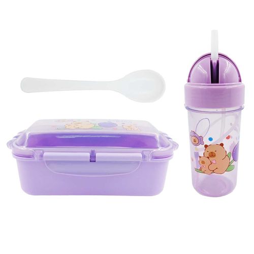 Kit Marmita Capivara 3 Peças em Plástico Interponte