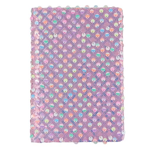 Caderno de Anotação Lantejoulas 21x14cm em Papel Interponte