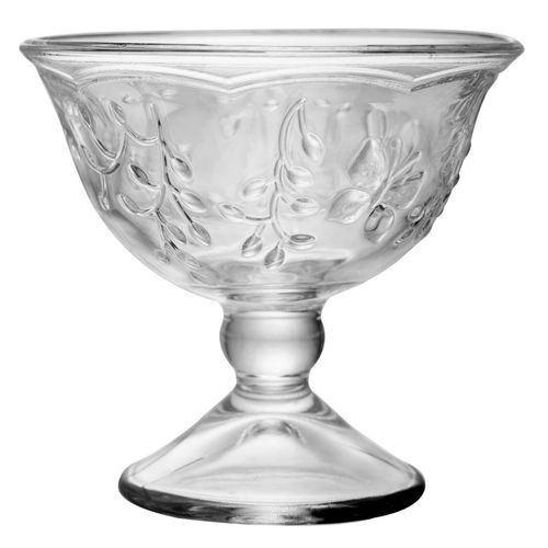 Jogo de Taças P/ Sobremesa Butterfly 6 Peças 225ml em Vidro Lyor