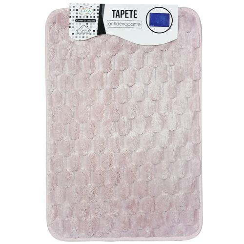Tapete Felpudo Decorativo 59x39,5m em Poliéster Fu Xing