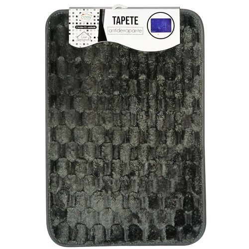 Tapete Felpudo Decorativo 59x39,5m em Poliéster Fu Xing