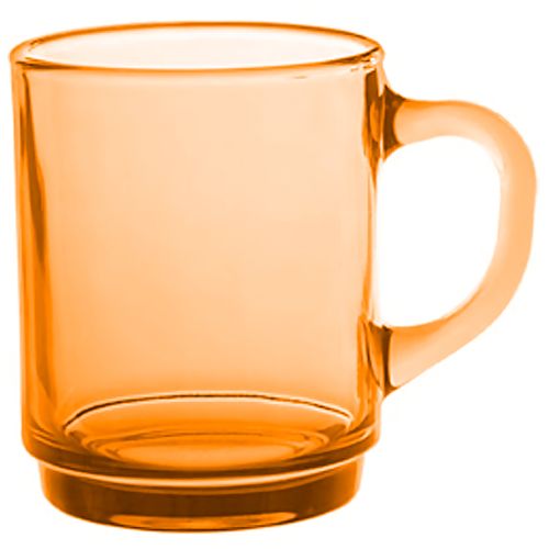 Caneca Color 228ml em Vidro Livon