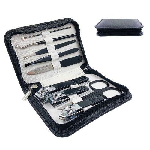 Kit Manicure 9 Peças em Inox Top Útil