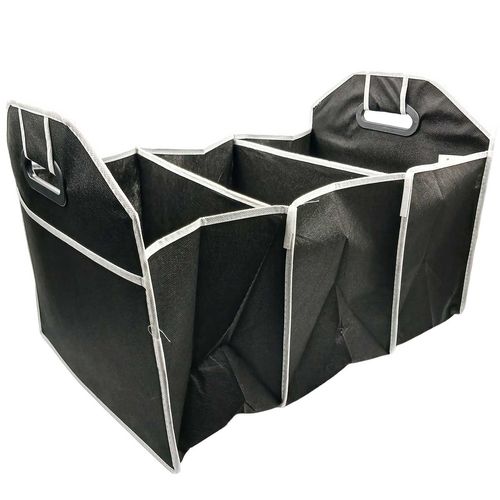 Organizador Dobrável C/ 3 Divisórias 32x54cm em Poliéster Kehome