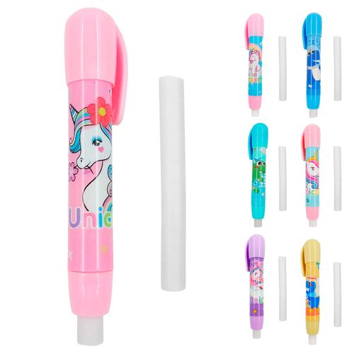 Kit Borracha Bichinhos Retrátil 3 Peças em PVC Interponte