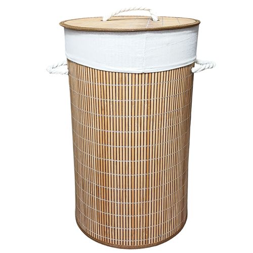 Cesto Organizador Multiuso 37x57cm em Bambu Rio de Ouro