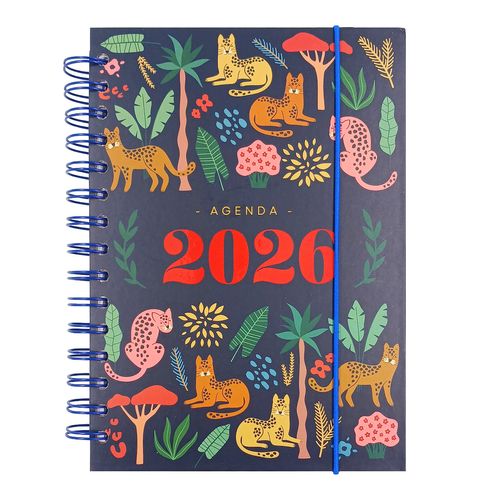 Agenda Flores 2026 21x14cm em Papel Livon