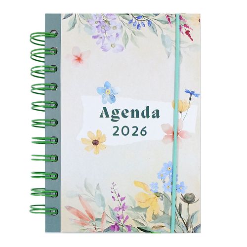 Agenda 2026 14,8x10,5cm em Papel Livon