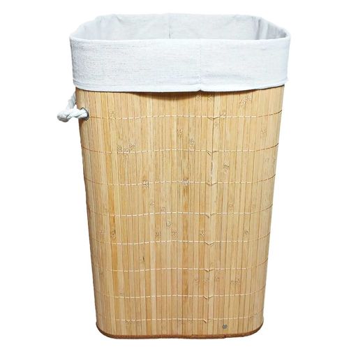 Cesto Organizador Multiuso 57x35cm em Bambu Rio de Ouro