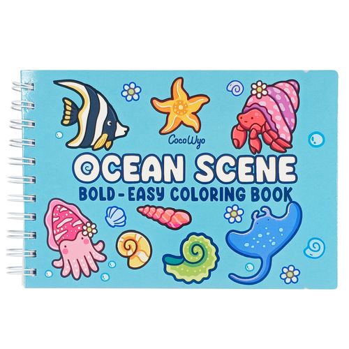 Caderno P/ Colorir 20x14,5cm em Papel Michel Judi