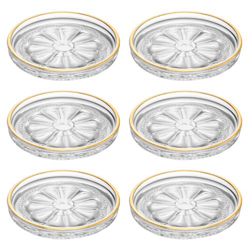 Jogo de Pratos Belle Epoque 6 Peças 11cm em Cristal Lyor