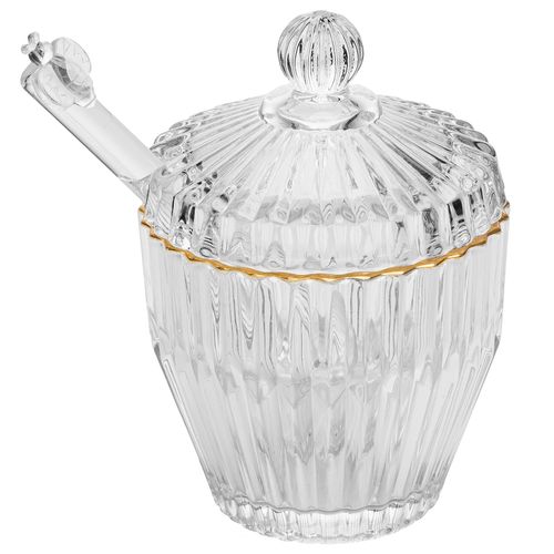 Meleira C/ Pegador Imperatriz 11x8cm em Cristal Wolff