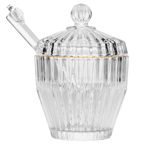 Meleira C/ Pegador Imperatriz 11x8cm em Cristal Wolff