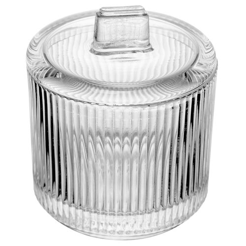 Potiche Lines 10x8,5cm em Cristal Wolff