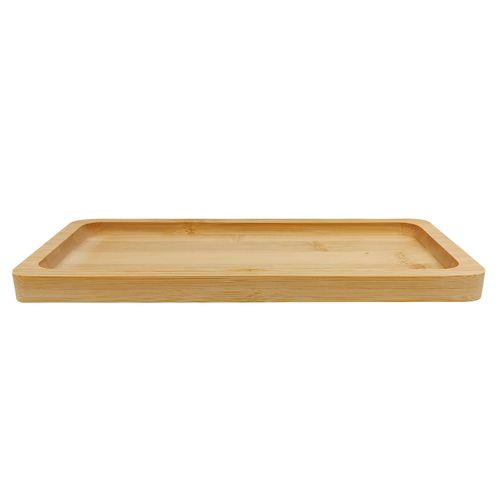 Bandeja Nature Decorativa 24x11cm em Bambu Lyor