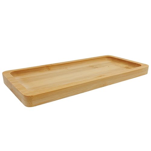 Bandeja Nature Decorativa 24x11cm em Bambu Lyor