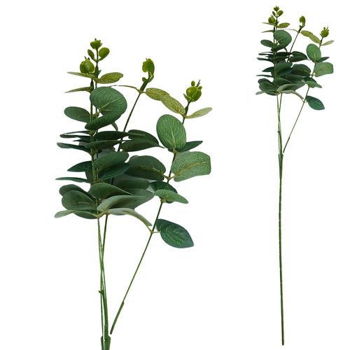 Haste Eucalipto Artificial 57cm em Plástico Bella Garden