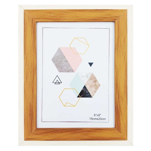 Porta Retrato Decorativo 15x20cm em Plástico Sanxia