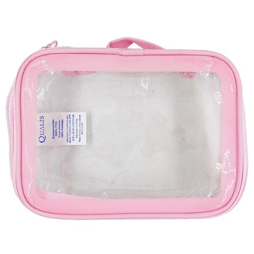 Kit Nécessaire C/ Alça 3 peças em PVC Qualis