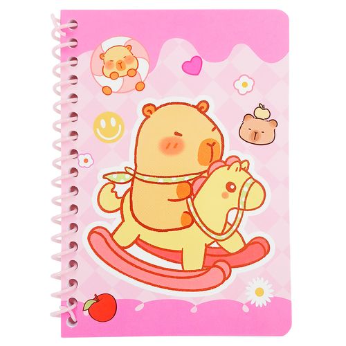 Caderno Capivara C/ Caneta 15x10,5cm em Papel Dcarte
