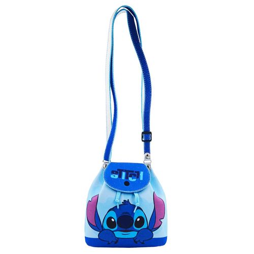 Mochila Stitch 18cm em Poliéster Taimes
