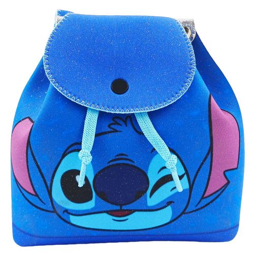 Mochila Stitch 18cm em Poliéster Taimes