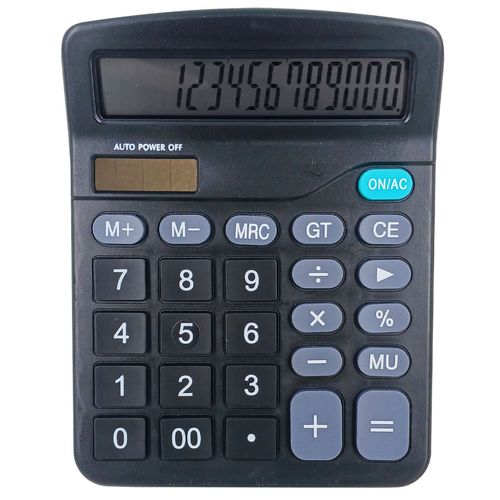 Calculadora de Mesa 12 Dígitos 14,5x11,5cm em Plástico Fu Xing