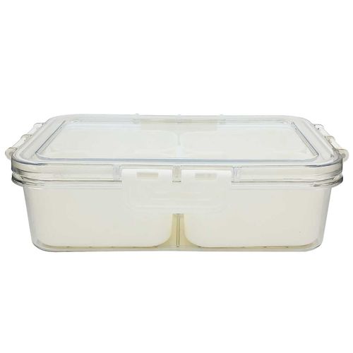 Pote Organizador C/ Divisórias 22x15cm em Plástico BF Brasil