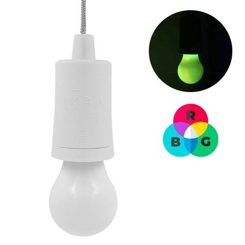 Luminária Lâmpada LED 5x15cm em Plástico Imporiente
