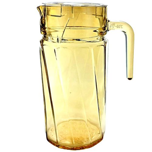 Jarra C/ Tampa Basik 1,5L em Vidro Wellmix