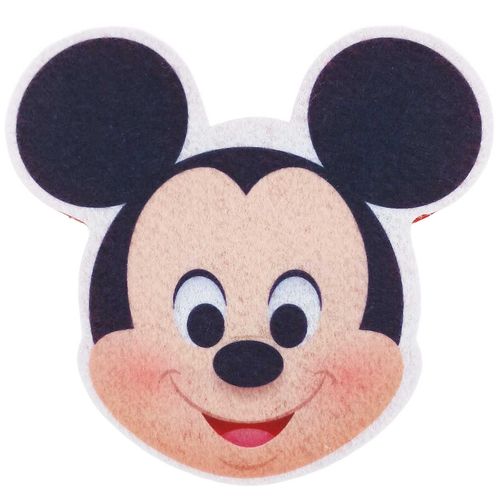 Livro de Banho C/ Esponja Mickey 14x14cm em Plástico Magic Kids